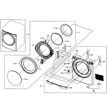 Diagram for DV435GTGJWR/A1-0001