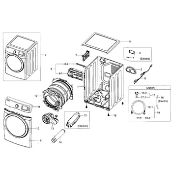 Diagram for DV455EVGSGR/AA-0002