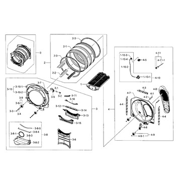 Diagram for DV455EVGSGR/AA-0002