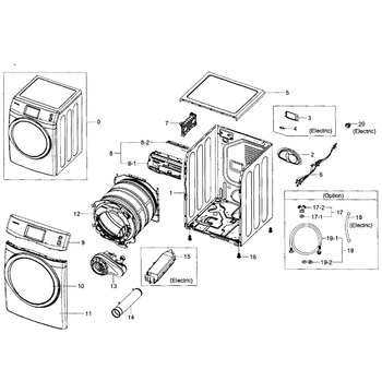 Diagram for DV457EVGSGR/AA-0001