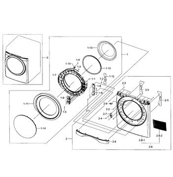 Diagram for DV457EVGSGR/AA-0001