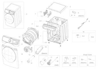 Diagram for DV45K6200GW/A3-0000