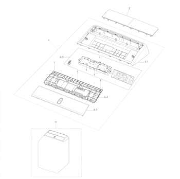 Diagram for DV45K7600EW/A3-0000