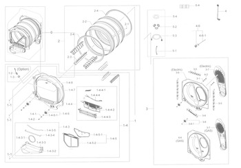 Diagram for DV45K7600EW/A3-0000