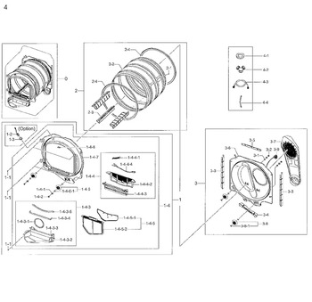 Diagram for DV48H7400EW/A2-0002