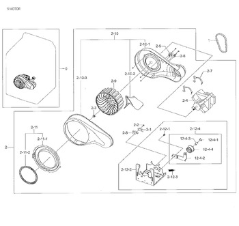 Diagram for DV48J7700EW/A2-0001