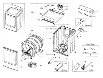 Diagram for DV50F9A7EVP/A2-0000