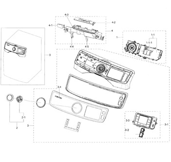 Diagram for DV50K7500EV/A3-0001