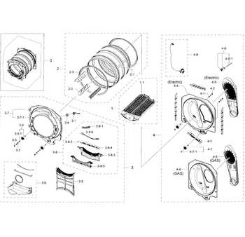 Diagram for DV50K7500EV/A3-0001