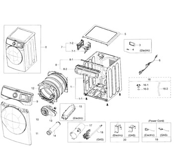 Diagram for DV50K7500GV/A3-0000