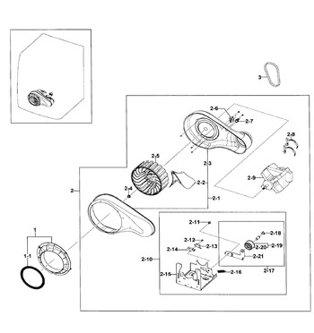 Diagram for DV511AEW/XAA-0001