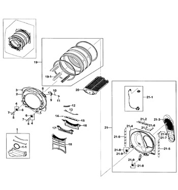 Diagram for DV511AGW/XAA-0001