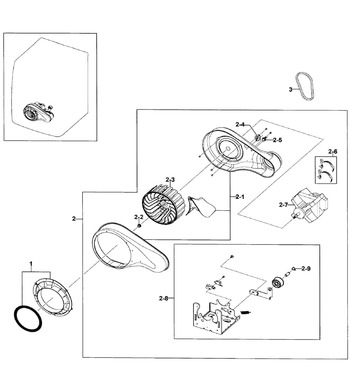 Diagram for DV511AGW/XAA-0001