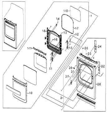 Diagram for DV5451AEW/XAA-0001