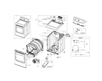 Diagram for DV5471AEW/XAA-0003