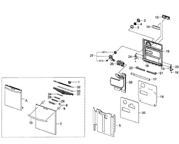 Diagram for DW80F600UTB/AA-0000