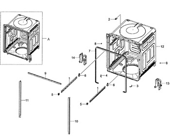 Diagram for DW80F600UTB/AA-0000