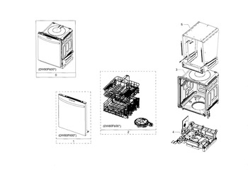 Diagram for DW80F600UTW/AA-0001