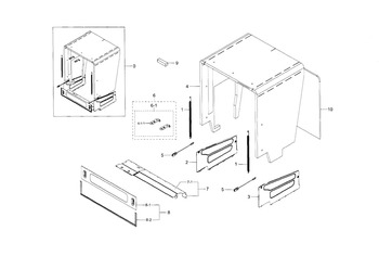 Diagram for DW80F600UTW/AA-0001