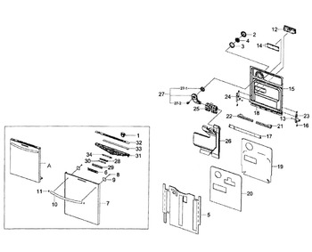 Diagram for DW80F800UWS/AA-0000