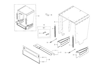 Diagram for DW80J3020UB/AA-0000