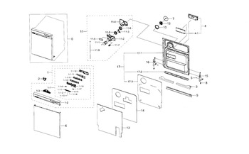 Diagram for DW80J3020UW/AA-0000