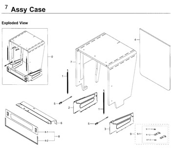 Diagram for DW80K5050UB/AA-0000