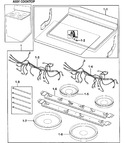 Diagram for 02 - Cooktop Assy