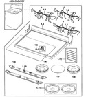 Diagram for 02 - Cooktop Assy