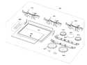 Diagram for 04 - Cooktop Assy