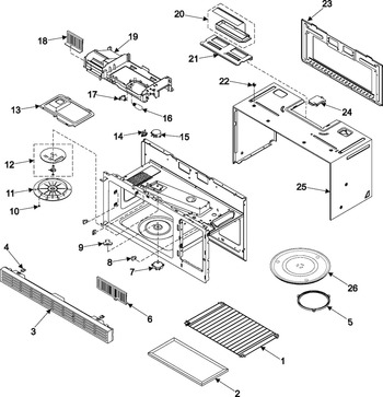 Diagram for MO1450CA/XAA