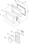 Diagram for 01 - Control Panel/door Assembly