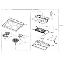 Diagram for 04 - Cooktop Assy