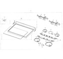 Diagram for 04 - Cooktop Section