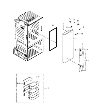 Diagram for RF220NCTAWW/AA-0001