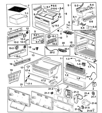 Diagram for RF263AERS/XAA-0000