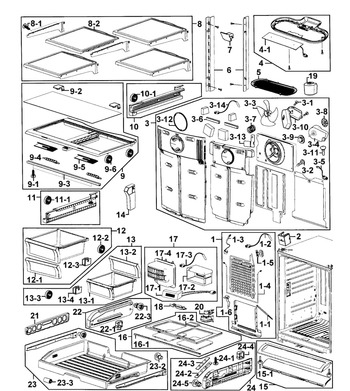 Diagram for RF263AERS/XAA-0000