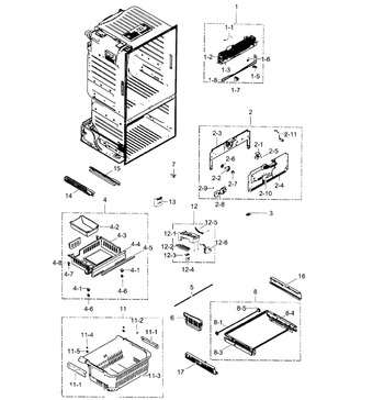 Diagram for RF323TEDBWW/AA-0001