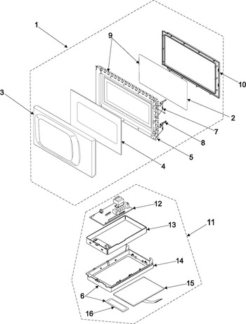 Diagram for SMH4150WD/XAA