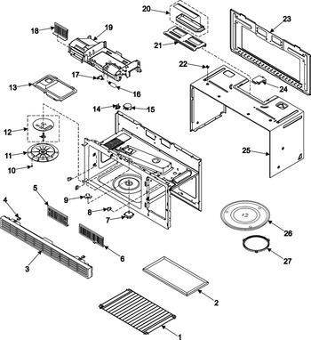 Diagram for SMH6140WB/XAA