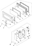 Diagram for 01 - Control Panel/door Assembly