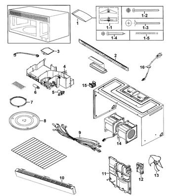 Diagram for SMH9151BE/XAA-0000