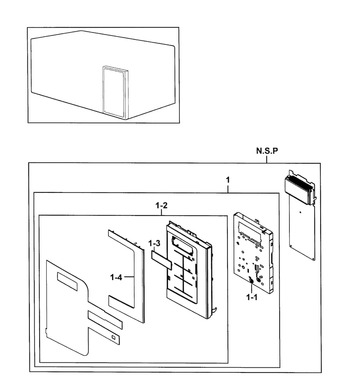 Diagram for SMH9151STE/XAA-0000