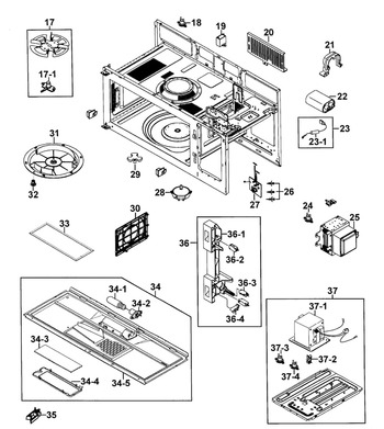 Diagram for SMH9151W/XAA-0000