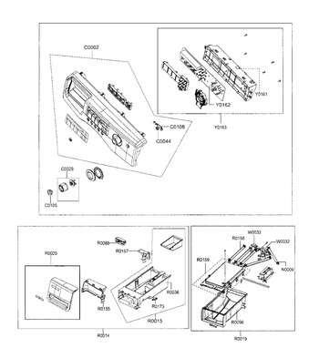 Diagram for WF206BNW/XAC