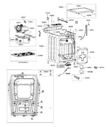 Diagram for WF206BNW/XAC