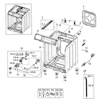 Diagram for WF218ANW/XAA-0000