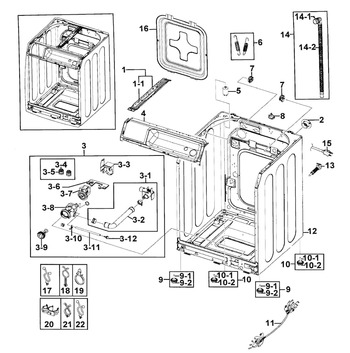 Diagram for WF219ANB/XAA-0000