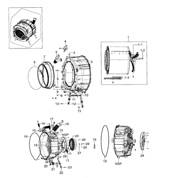 Diagram for WF306LAW/XAA-0000