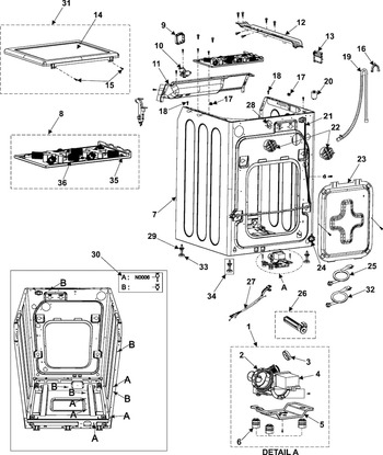 Diagram for WF316BAW/XAA